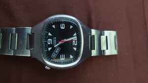 腕時計 自動巻 SEIKO セイコー シルバー系　シルバーウェーブ　　機械式　実働品　中古