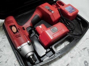 ASTRO PRODUCTS アストロプロダクツ 24V 電動インパクトレンチセット 本体・バッテリー2個・充電器・ケース