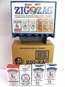 NOS デッドストック！ 1990’s ZIG ZAG ジグザグ ビンテージ ディスプレー ケース 検 テンダーロイン 巻タバコ マリファナ 大麻 ガンジャ