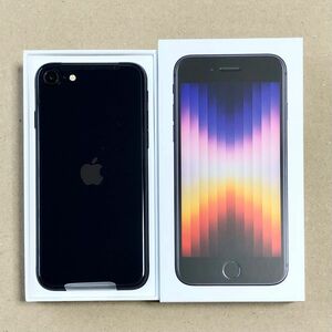 iPhone SE 第3世代 64GB ミッドナイト SIMフリー ブラック 黒 SE3 アイフォーン