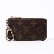 1円 ■美品■ LOUIS VUITTON ルイヴィトン M62650 モノグラム ポシェット クレ コインケース コインパース 小銭入れ ブラウン系 R-32_画像2