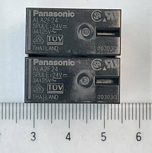 音響用リレー ALA2F24 DC24V パナソニック (2個) (Panasonic) (出品番号486-2) 