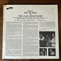 【LP】Art Blakey & The Jazz Messengers / Mosaic（BLUE NOTE 84090／美品）アート・ブレイキー／ブルーノート／リバティ_画像2