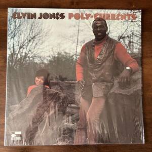 【LP】Elvin Jones / Poly-Currents（BST-84331／シュリンク付きオリジナル美品）エルヴィン・ジョーンズ／ヴァンゲルダー／RVG