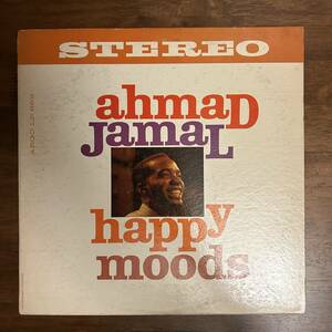 【LP】Ahmad Jamal / Happy Moods（ARGO LP-662／スレテオ盤オリジナル）アーマッド・ジャマル／イスラエル・クロスビー／アーゴ 