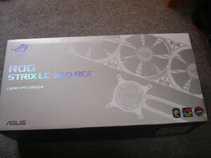 ASUS water cooling type CPU cooler,air conditioner ROG STRIX LC 360 RGB WHITE EDITION