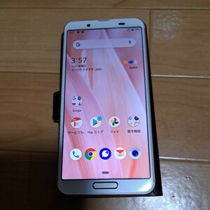 AU AQUOS sense3 SHV45　４G　ピンク　残債なしサポート交換品！！　