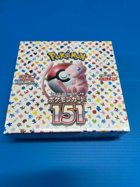 ポケモンカード151 （イチゴーイチ）新品・未開封・シュリンク付き1BOX