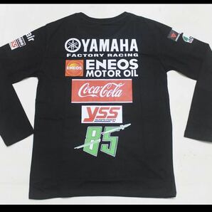 新品Lサイズヤマハエネオス長袖Tシャツブラックの画像1