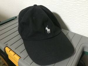 Polo Ralph Lauren ポロ ラルフローレン キャップ 帽子 ブラック 即決