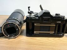 ジャンク品 Canon A-1 一眼レフ フィルムカメラ ボディ レンズ セット59mm1:1.4 100-200mm1:5.6キャノン フィルムカメラ/566_画像5