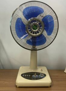 希少 昭和レトロ扇風機 東芝 TOSHIBA 扇風機 H-30D35 羽根径30cm 4枚羽根 ホームスタンド扇 ヴィンテージ 家電 コレクション TOSHIBA/571