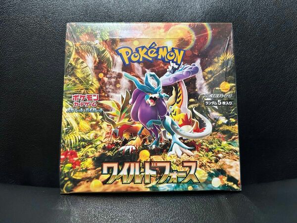 ポケモンカードゲーム ワイルドフォース 新品未開封シュリンク付き 1BOX ②