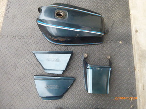 Z400FX/Z550FX valuable that time thing original tanker side cover tail cowl Kawasaki old car FX Z1 Z2 MK2 Zephyr 