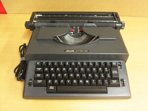 【ジャンク】olivetti オリベッティ LETTERA 39E 電動タイプライター 【L】