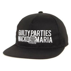 BlackEyePatch ブラックアイパッチ キャップ サイズ:FREE 22AW WACKO MARIA コラボロゴ スナップバックキャップ SNAPBACK CAP ブラック