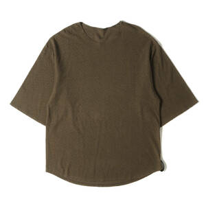 新品 BACKLASH カットソー サイズ:FREE / コットン ランダム パイル カットソー Cotton Random Pile Cut&Swen ブラウン トップス Tシャツ