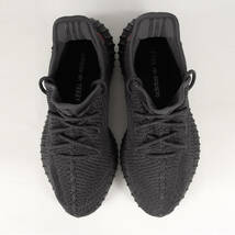 美品 adidas アディダス サイズ:28.0cm 19SS YEEZY BOOST 350 V2 BLACK STATIC (FU9006) イージーブースト ブラック スタティック US10_画像4