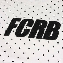 F.C.Real Bristol エフシーレアルブリストル Tシャツ サイズ:XL ロゴワッペン 刺繍 ドット クルーネック 半袖Tシャツ ホワイト 日本製_画像4