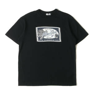 Dior HOMME ディオールオム Tシャツ サイズ:S 20AW Mon.Dior ATELIER パッチ ジャガード スタンドネック 半袖Tシャツ ブラック イタリア製