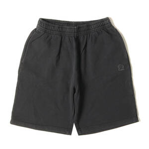 新品 BlackEyePatch パンツ サイズ:M 23SS ピグメントダイ加工 スウェット ショーツ PIGMENT DYED SMALL OG LABEL SWEAT SHORTS ブラック