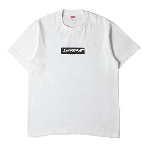 新品 Supreme シュプリーム Tシャツ サイズ:S 24SS フューチュラ ボックスロゴ クルーネック 半袖Tシャツ Futura Box Logo Tee ホワイト