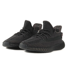 adidas アディダス サイズ:27.5cm 19SS YEEZY BOOST 350 V2 BLACK STATIC (FU9006) イージー ブースト 350 ブラック スタティック US9.5_画像2