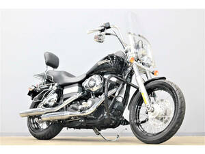  Harley FXDB Dyna Street Bob 2011y TC96 1580cc 4120km original OP window shield engine guard Reach seat 