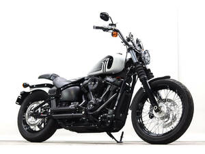  Harley FXBBS 2021y Street Bob 114 1868cc 4708km Short Schott muffler S&S воздухоочиститель ABS ETC