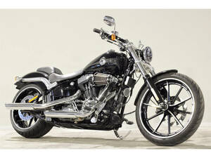 ハーレーＦＸＳＢブレイクアウト 2013y TC96B 1584cc 13284km VANCEスリップオンマフラー PMエアクリーナー LEDヘッドライト ETC