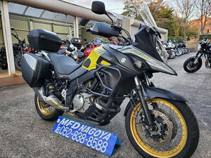 MFD名古屋　Ｖ－Ｓｔｒｏｍ　６５０ＸＴ　ＡＢＳ 旅装備充実！エンジンガード、フルパニアBOXなど多数！