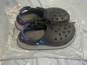  new goods *crocs sandals Classic * black Crocs 29cm