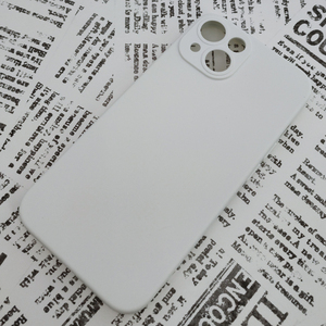 ★ iPhone 14 シリコンケース [05] ホワイト (3)