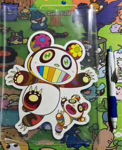 村上隆　ダイカットアートカード　もののけ展　パンダ　ペンは大きさ参照用付属なし。