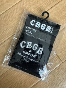 ☆CBGB リストバンド ブラック 新品未使用☆