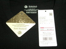 美品 ナノユニバース Anti Soaked ヘビークルーネックビックTシャツ ブラック Sサイズ nano・universe_画像4