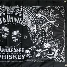 ★室内装飾仕様★ J0R JACK DANIEL’S ジャックダニエル旗 インテリア ガレージ雑貨 アメリカ雑貨 パブグッズ バー フラッグ アンティーク_画像6