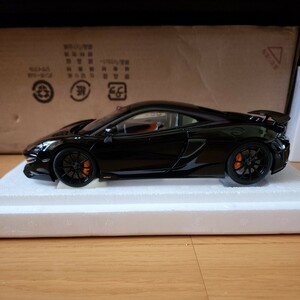 AUTOart オートアート 1/18 McLAREN 600LT マクラーレン ONYX BLACK