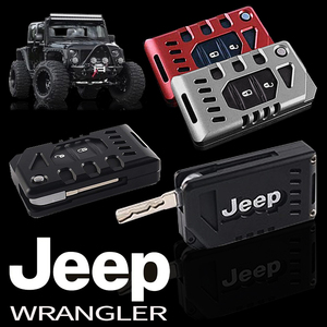 【メール便送料無料】2018～ ジープ ラングラー JL グラディエーター スマートキーケース キーカバー Jeep Wrangler JL・Gladiator ブラッ