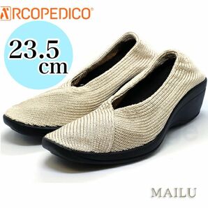 アルコペディコ パンプス MAILU SPORT レディース ベージュ 23 靴 軽量