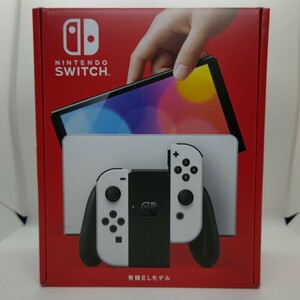 [ new goods unused ]Nintendo Switch have machine EL model white 