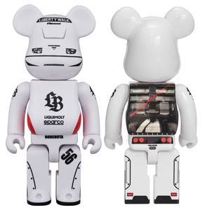  limited amount liba40 kun 400% Bearbrick / unused 