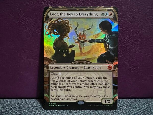 MTG 全ての鍵、おたから レイズド Foil