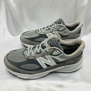 【ほぼ新品】Newbalance ニューバランス 990V6 M990GL6 27.0cm 4E made in U.S.A 箱無し