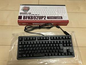 複数同時押し対応コンパクトゲーミングキーボード BFKB92UP2