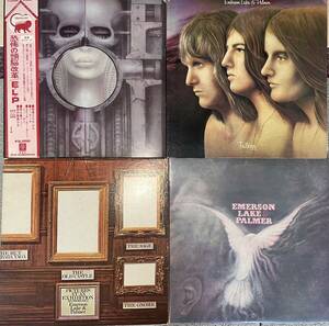 【幻の４枚SET】エマーソン,レイク&パーマー EMERSON, LAKE & PALMER 中古