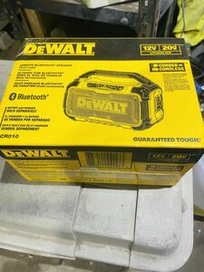 Dewalt デウォルト 20V MAX* Bluetooth Speake CR010 