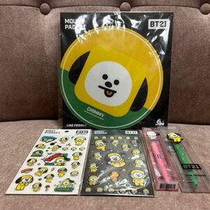  【未開封未使用品】BT21 韓国monopoly LINE FRIENDS CHIMMY 5点セット　チミー　ジミン　