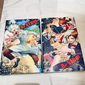 Dr STONE ドクターストーン 小説 2冊 稲垣理一郎 Boichi 森本市夫