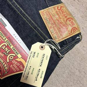 【送料無料】 新品未使用 シュガーケーン1947 W32 SUGAR CANE 14.25oz SC41947 ジーンズ デニムの画像2